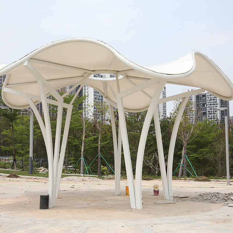 不锈钢户外廊架景观大型景区公园凉亭 不锈钢户外廊架景观大型景区公园凉亭
