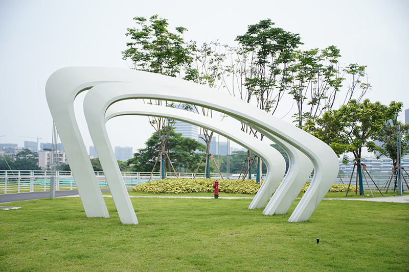 不锈钢走廊凉亭景观广场金属廊架 不锈钢走廊凉亭景观广场金属廊架