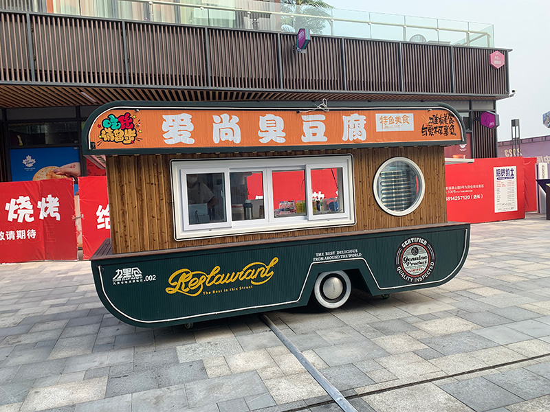 网红街景摆摊车户外美食街美陈餐车 网红街景摆摊车户外美食街美陈餐车
