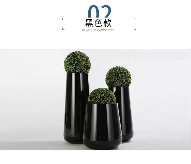 不锈钢圆底花器商场户外创意景观花盆 不锈钢圆底花器商场户外创意景观花盆