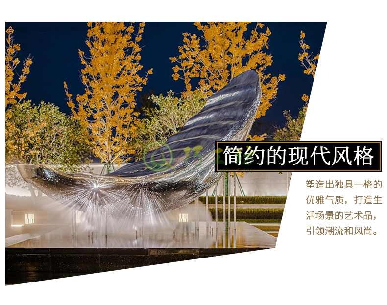 不锈钢镜面水景雕塑大号异形园林景观摆件 不锈钢镜面水景雕塑大号异形园林景观摆件