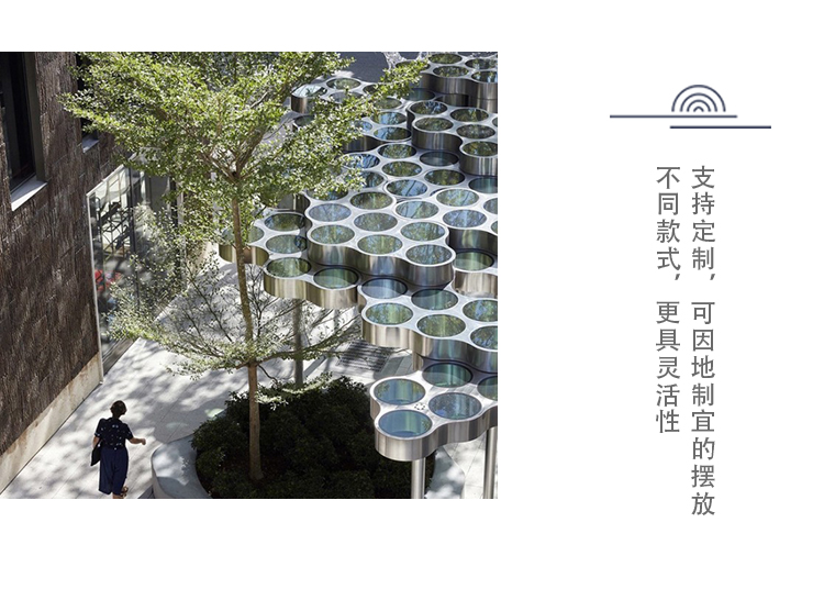不锈钢廊架亭子异形景观公园广场凉亭 不锈钢廊架亭子异形景观公园广场凉亭