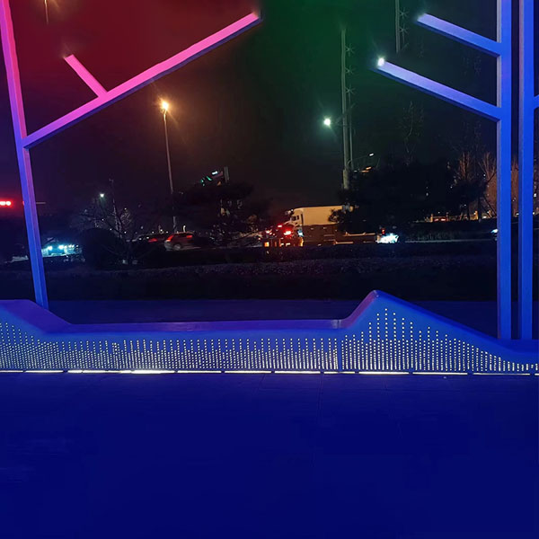 GRC透光艺术混凝土坐凳泰科石景观户外座椅 GRC透光艺术混凝土坐凳泰科石景观户外座椅