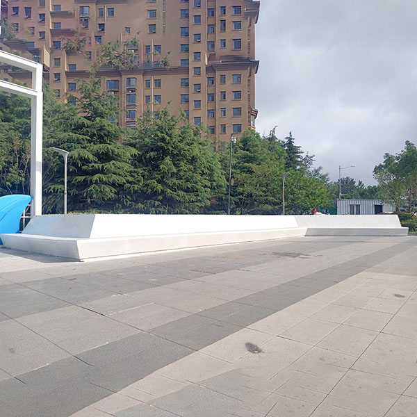 GRC混凝土泰科石树池坐凳UHPC景观座椅 GRC混凝土泰科石树池坐凳UHPC景观座椅