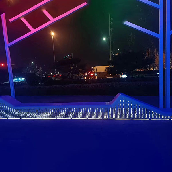 GRC透光艺术混凝土坐凳泰科石景观户外座椅 GRC透光艺术混凝土坐凳泰科石景观户外座椅