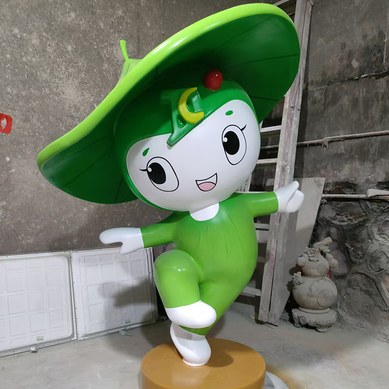 玻璃钢卡通雕塑学校公园幼儿园公仔玩偶摆件 玻璃钢卡通雕塑学校公园幼儿园公仔玩偶摆件