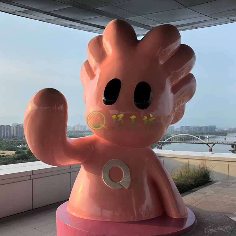 楼顶台阶玻璃钢雕塑卡通景观造型小品摆件 楼顶台阶玻璃钢雕塑卡通景观造型小品摆件