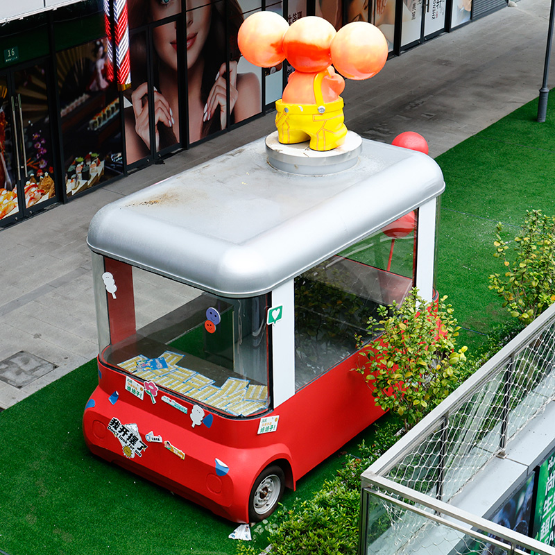 网红街景艺术餐车美食街摆摊小吃车 网红街景艺术餐车美食街摆摊小吃车
