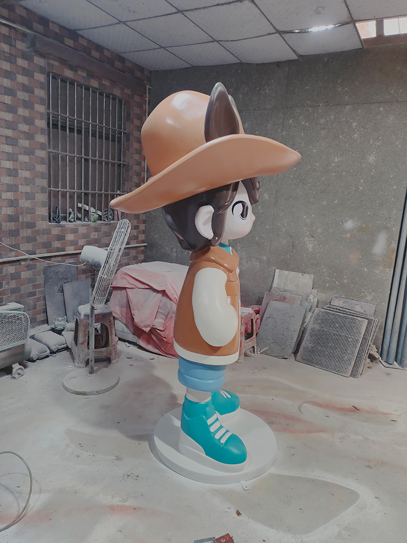 玻璃钢卡通人物雕塑艺术造型创意摆件 玻璃钢卡通人物雕塑艺术造型创意摆件